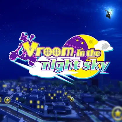 Vroom in the night sky Nintendo Switch okładka gry