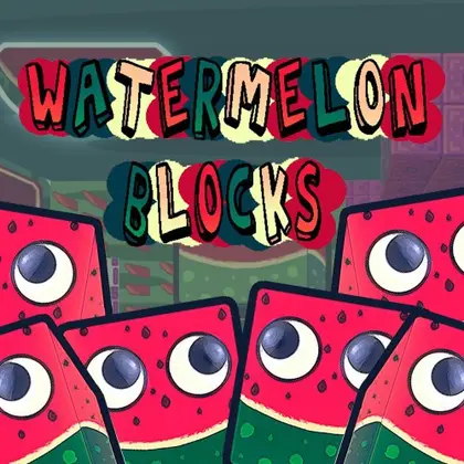 Watermelon Blocks Nintendo Switch okładka gry