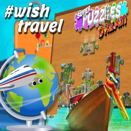 #Wish travel, Super Puzzles Dream Nintendo Switch okładka gry
