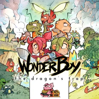 Wonder Boy: The Dragon's Trap Nintendo Switch okładka gry