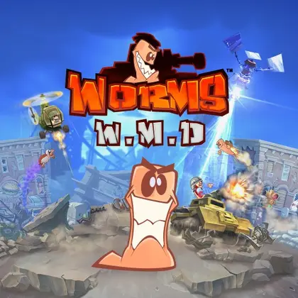 Worms W.M.D Nintendo Switch okładka gry