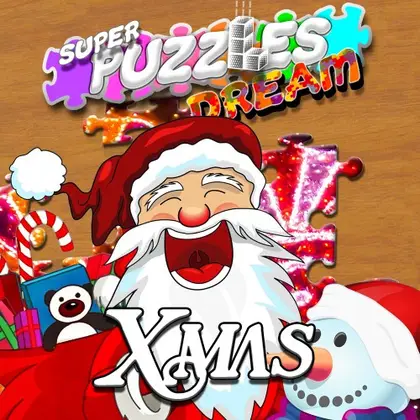 #Xmas, Super Puzzles Dream Nintendo Switch okładka gry