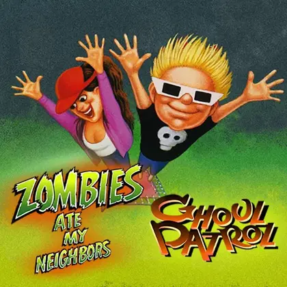 Zombies Ate My Neighbors and Ghoul Patrol Nintendo Switch okładka gry