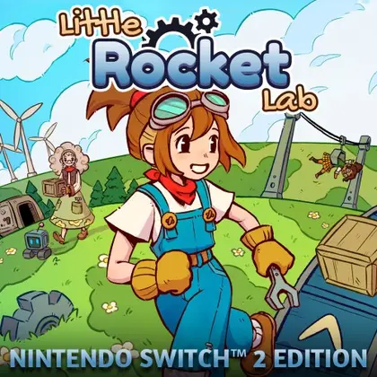 Little Rocket Lab - Nintendo Switch 2 Edition Nintendo Switch 2 okładka gry