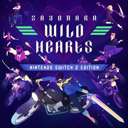 Sayonara Wild Hearts - Nintendo Switch 2 Edition Nintendo Switch 2 okładka gry