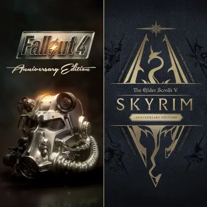 The Elder Scrolls V: Skyrim Anniversary Edition + Fallout 4: Anniversary Edition Bundle Nintendo Switch 2 okładka gry