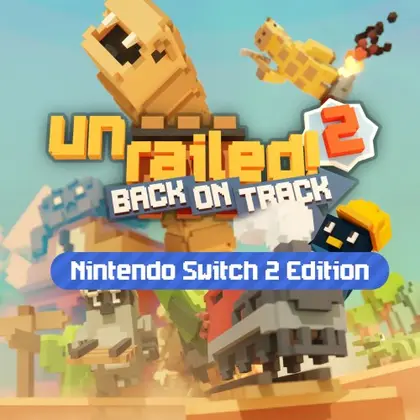 Unrailed 2: Back on Track – Nintendo Switch 2 Edition Nintendo Switch 2 okładka gry