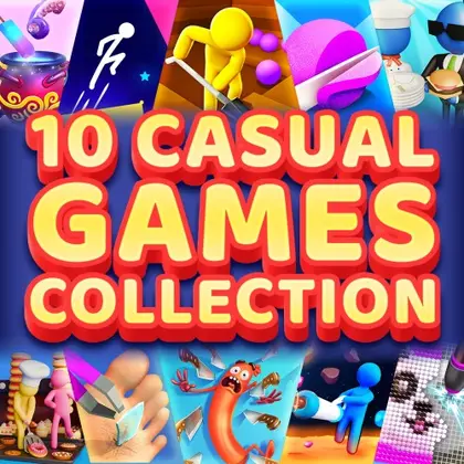 10 Casual Games Collection Nintendo Switch okładka gry