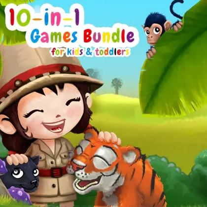 10-in-1 Games Bundle for Kids & Toddlers Nintendo Switch okładka gry