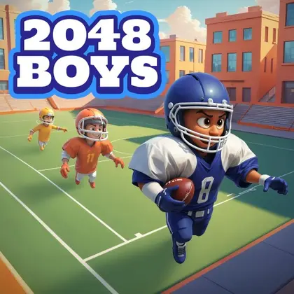 2048 Boys Nintendo Switch okładka gry