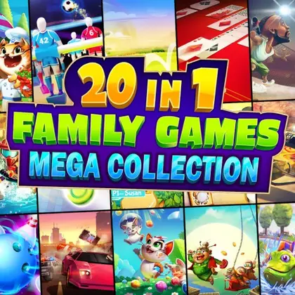 20 in 1 Family Games Mega Collection Nintendo Switch okładka gry
