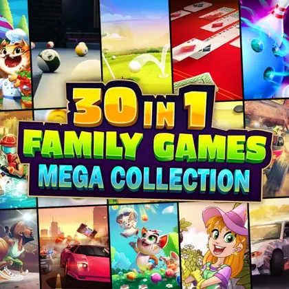 30 in 1 Family Games Mega Collection Nintendo Switch okładka gry