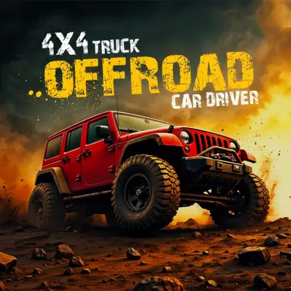 4x4 TRUCK OFFROAD CAR DRIVER Nintendo Switch okładka gry