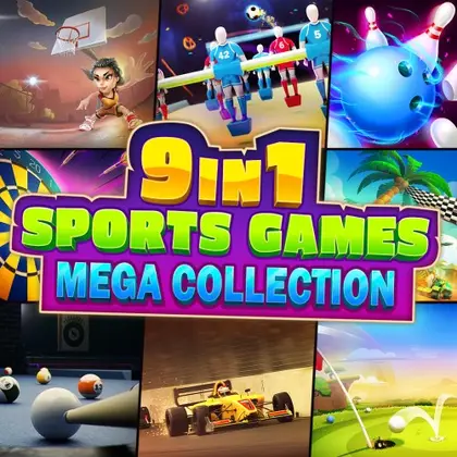 9 in 1 Sports Games Mega Collection Nintendo Switch okładka gry