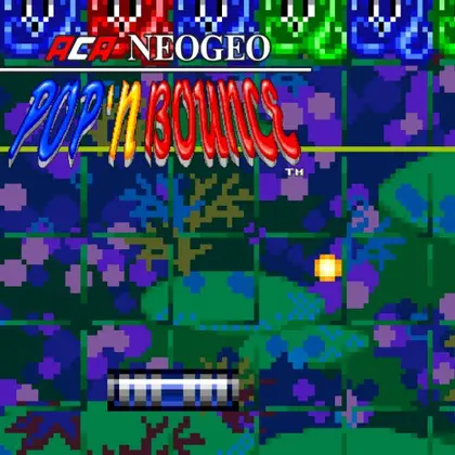 ACA NEOGEO POP'N BOUNCE Nintendo Switch okładka gry