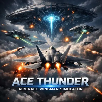 Ace Thunder: Aircraft Wingman Simulator Nintendo Switch okładka gry