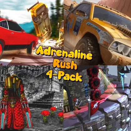 Adrenaline Rush 4‑Pack Nintendo Switch okładka gry