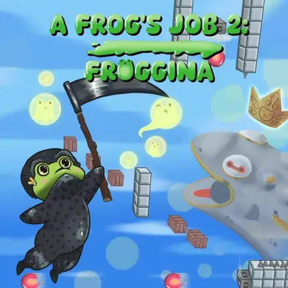 A Frog's Job 2: Froggina Nintendo Switch okładka gry