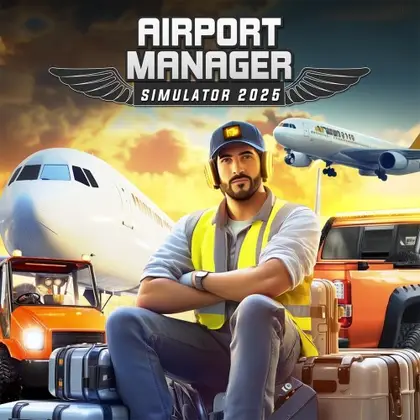 Airport Manager Simulator 2025 Nintendo Switch okładka gry