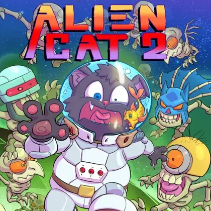 Alien Cat 2 - Retro Collection Nintendo Switch okładka gry