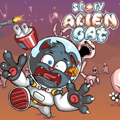 Alien Cat Story Nintendo Switch okładka gry