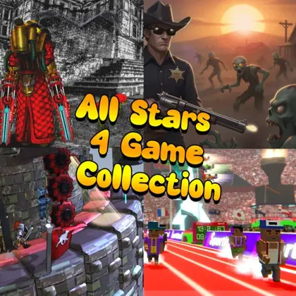 All‑Stars 4‑Game Collection Nintendo Switch okładka gry