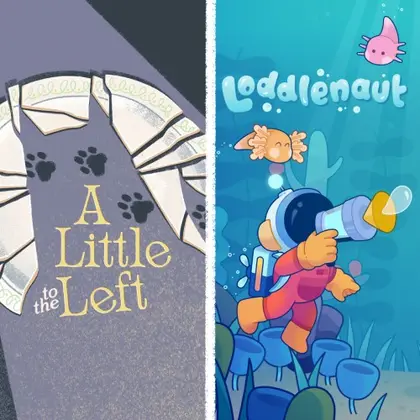 A Loddle to the Left Nintendo Switch okładka gry