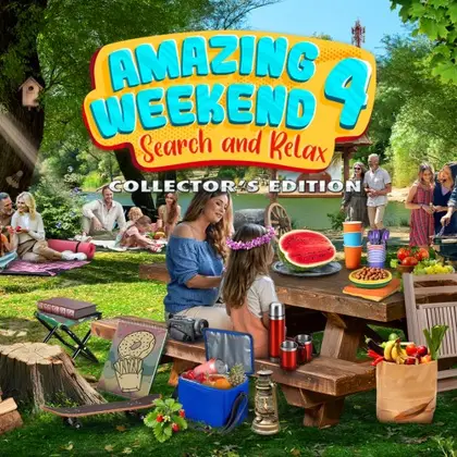 Amazing Weekend 4 Search and Relaxed Collector's Edition Nintendo Switch okładka gry