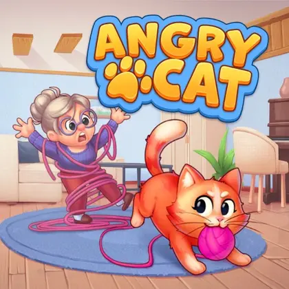 Angry Cat Nintendo Switch okładka gry