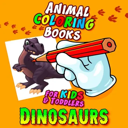 Animal Coloring Books for Kids & Toddlers - Dinosaurs Nintendo Switch okładka gry