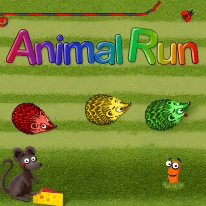Animal Run for Kids Nintendo Switch okładka gry