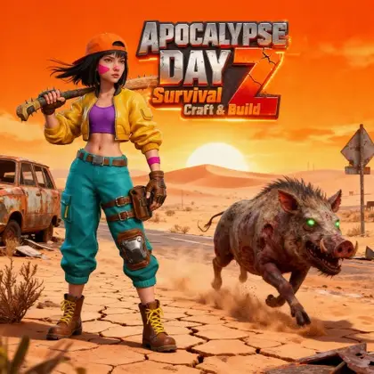Apocalypse Day: Survival Z - Craft & Build Nintendo Switch okładka gry