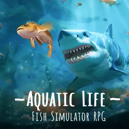 Aquatic Life: Fish Simulator RPG Nintendo Switch okładka gry