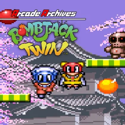 Arcade Archives BOMB JACK TWIN Nintendo Switch okładka gry