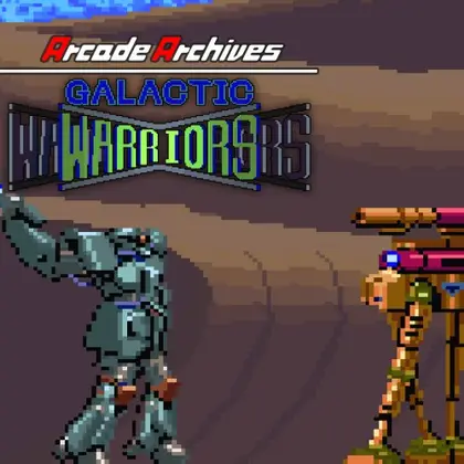 Arcade Archives GALACTIC WARRIORS Nintendo Switch okładka gry