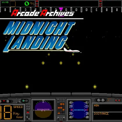 Arcade Archives MIDNIGHT LANDING Nintendo Switch okładka gry