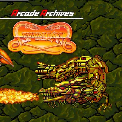 Arcade Archives SYVALION Nintendo Switch okładka gry
