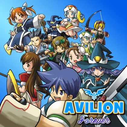 AVILION forever - Retro JRPG Nintendo Switch okładka gry
