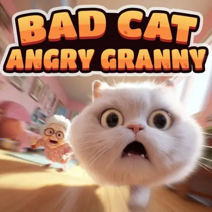Bad Cat Angry Granny Nintendo Switch okładka gry