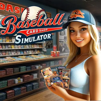 Baseball Card Shop Simulator Nintendo Switch okładka gry