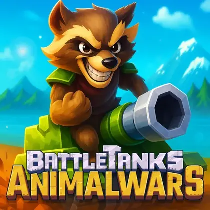 BattleTanks - Animal Wars Nintendo Switch okładka gry
