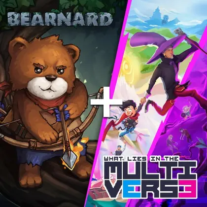 Bearnard + What Lies in the Multiverse Nintendo Switch okładka gry