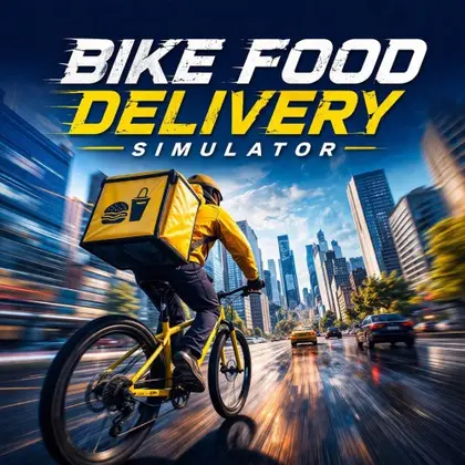 Bike Food Delivery Simulator Nintendo Switch okładka gry