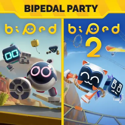 Bipedal party Nintendo Switch okładka gry