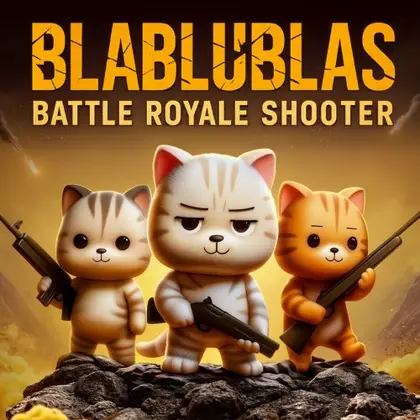 Blablublas Battle Royale Shooter Nintendo Switch okładka gry