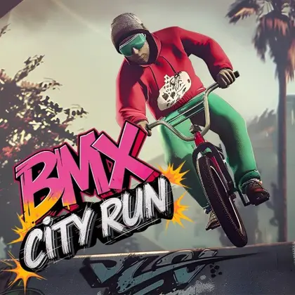 BMX CITY RUN Nintendo Switch okładka gry