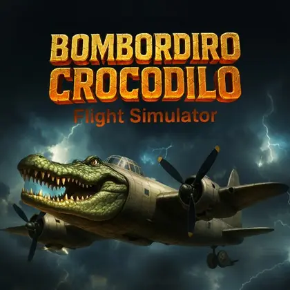 BOMBORDIRO CROCODILO Flight Simulator Nintendo Switch okładka gry