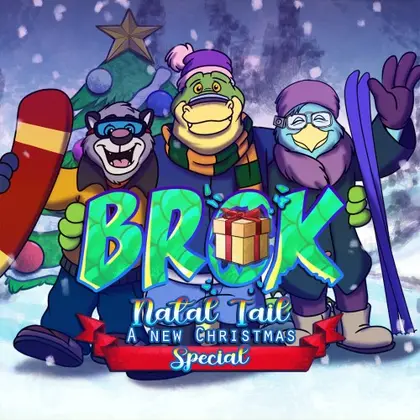 BROK: Natal Tail, A New Christmas Special Nintendo Switch okładka gry