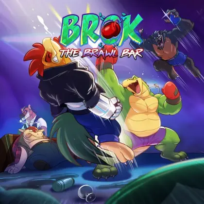 BROK: The Brawl Bar Nintendo Switch okładka gry