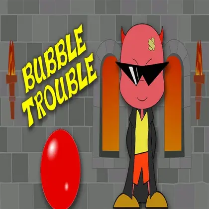 Bubble Trouble Nintendo Switch okładka gry